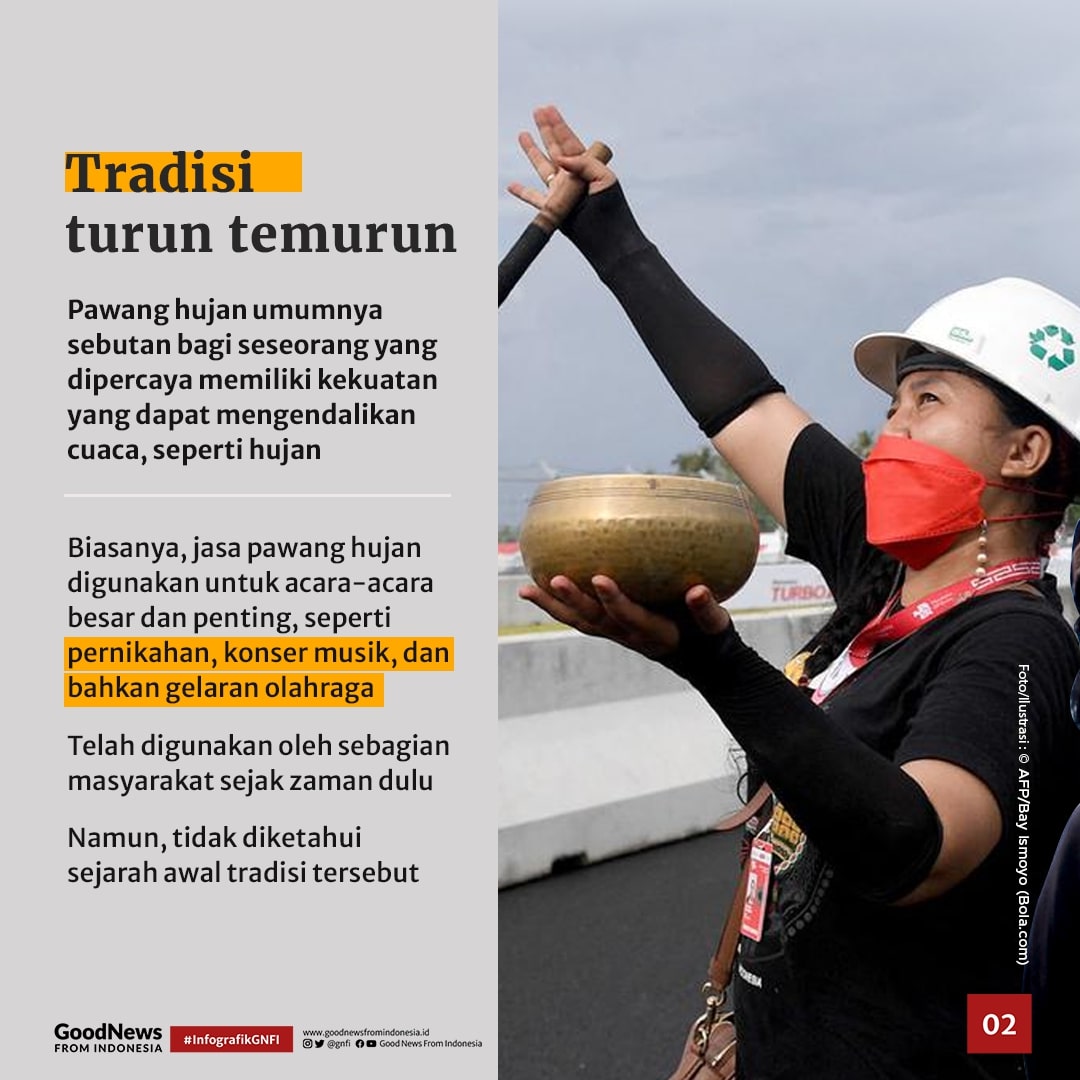 Kisah Pawang Hujan, Berkomunikasi dengan Alam dan Menjaga Tradisi