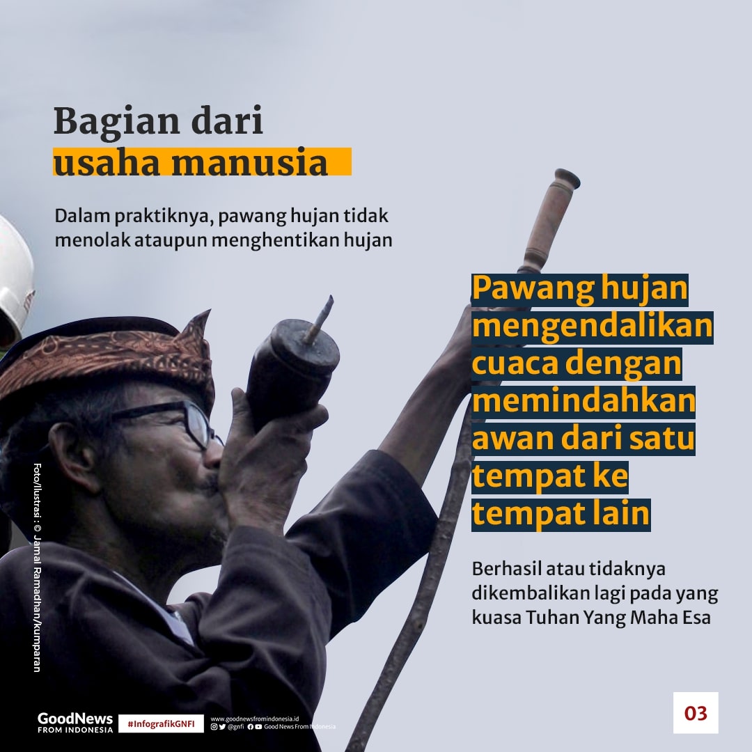 Kisah Pawang Hujan, Berkomunikasi dengan Alam dan Menjaga Tradisi