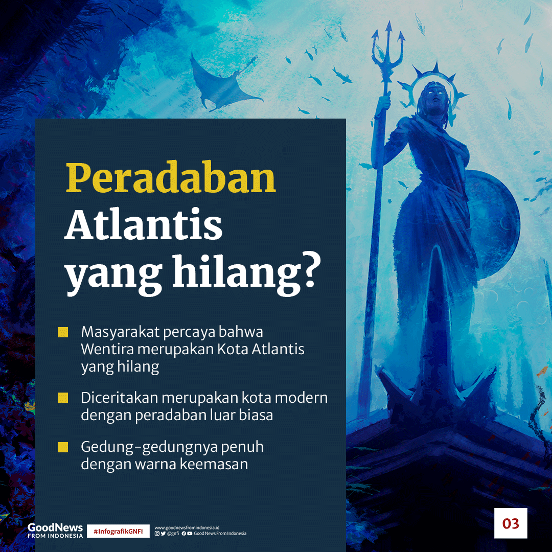 Kota Gaib Wentira, Kerajaan Jin dengan Bangunan Keemasan
