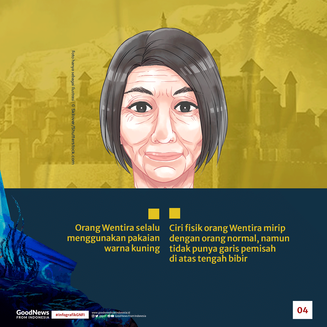 Kota Gaib Wentira, Kerajaan Jin dengan Bangunan Keemasan