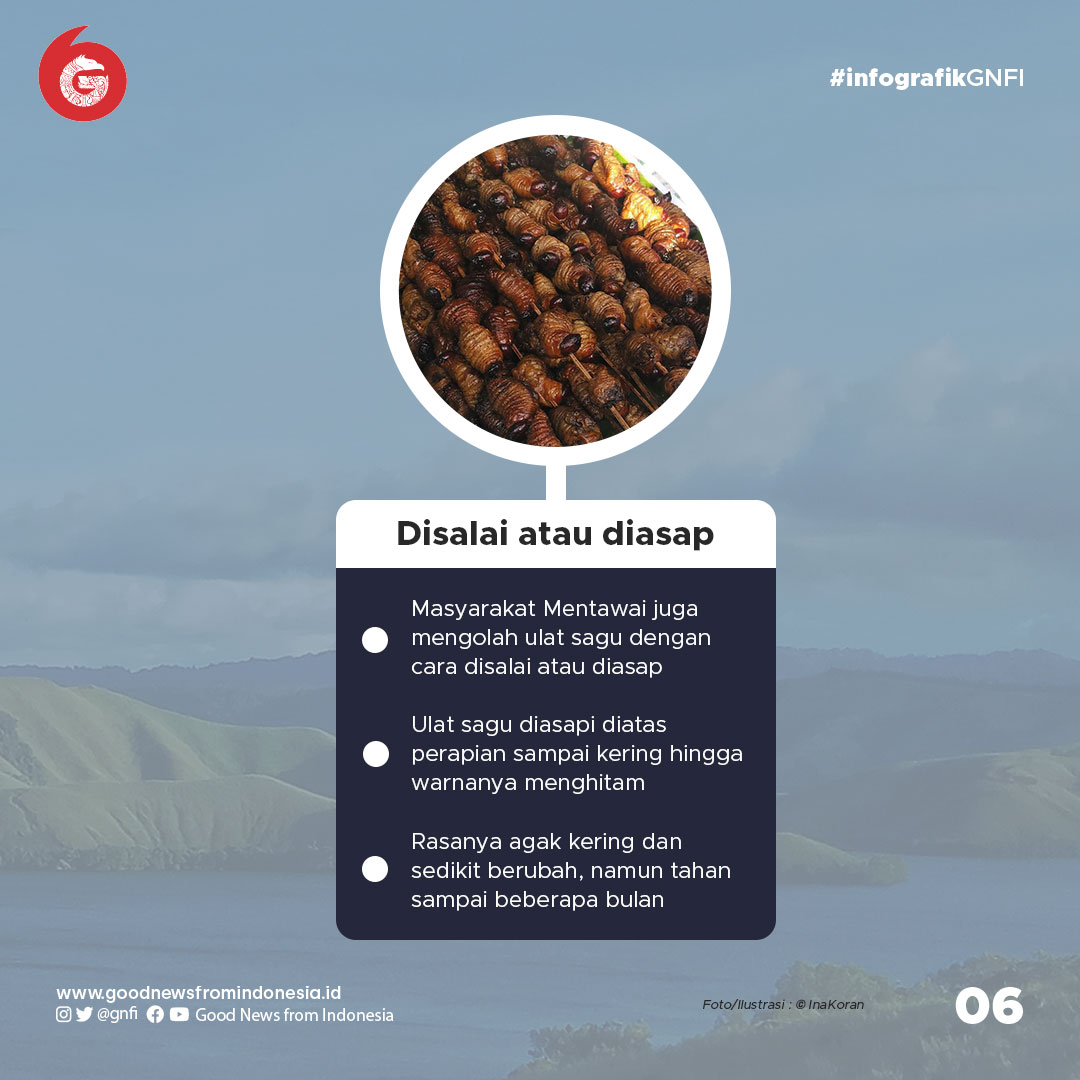 Kuliner Ulat Sagu yang Ternyata Kaya Nutrisi