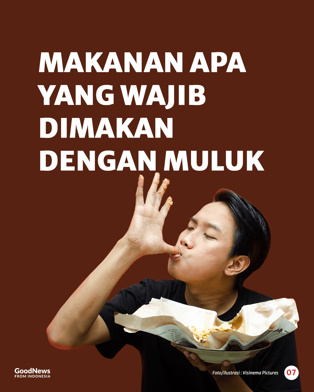 Makan Menggunakan Tangan, Warisan Budaya Asli Indonesia