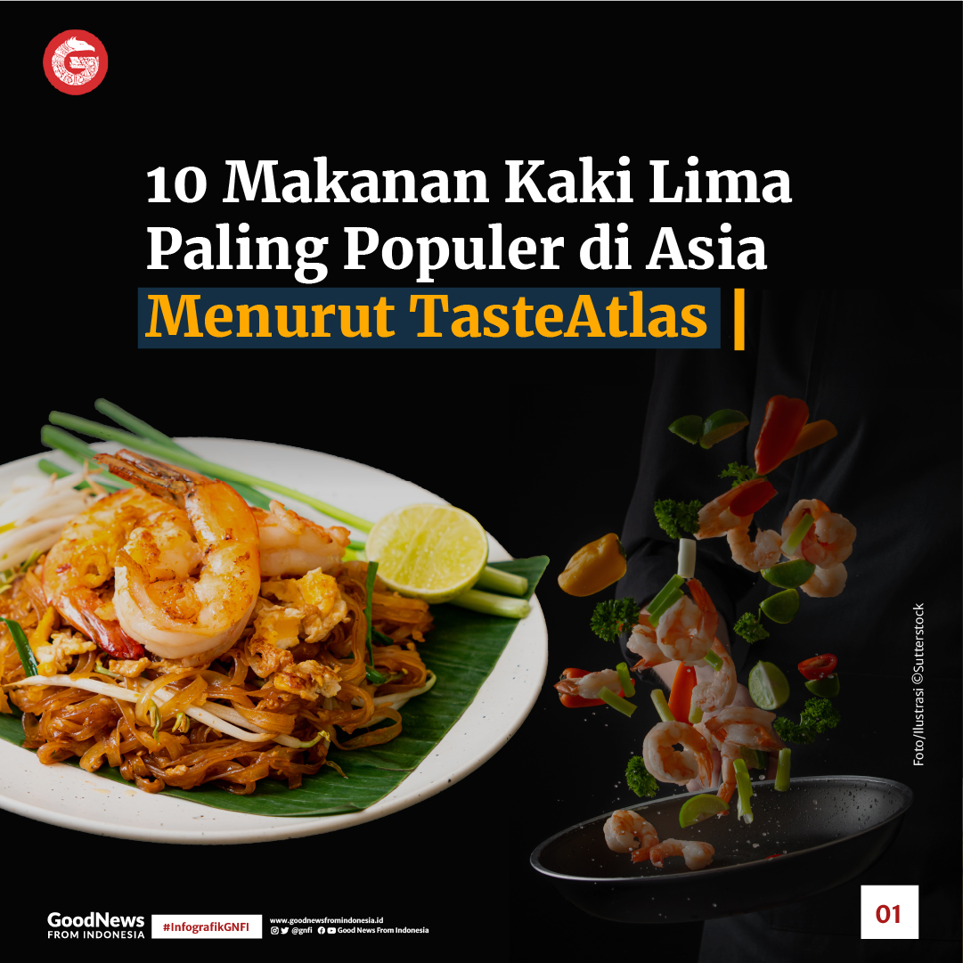 Makanan Kaki LIma Paling Populer di Asia Menurut TasteAtlas