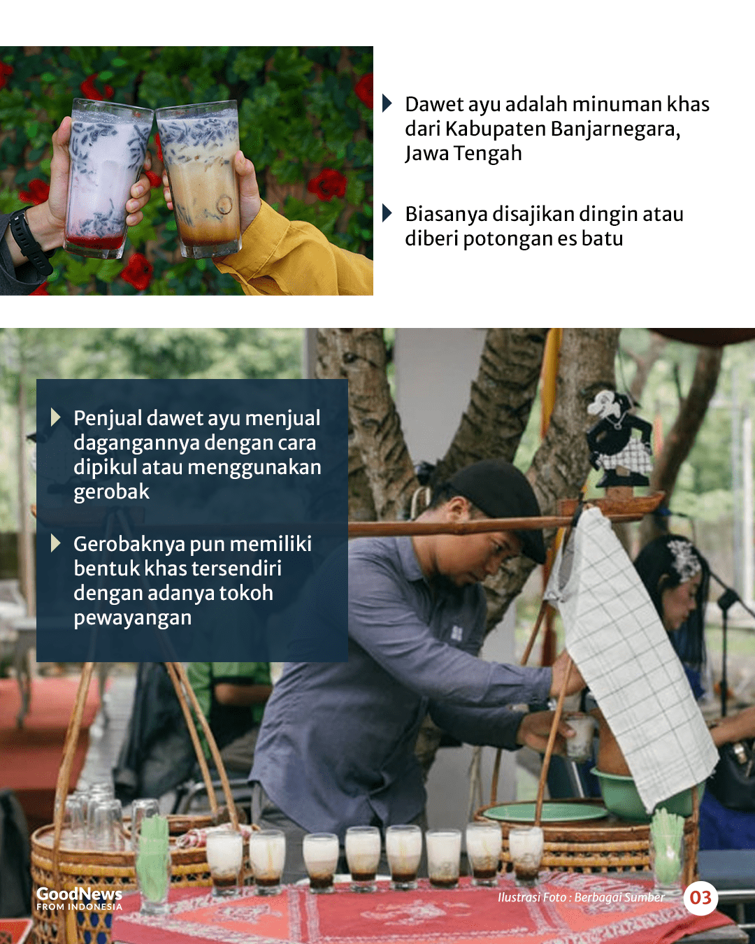 Makna Dan Arti dari Segelas Dawet Ayu
