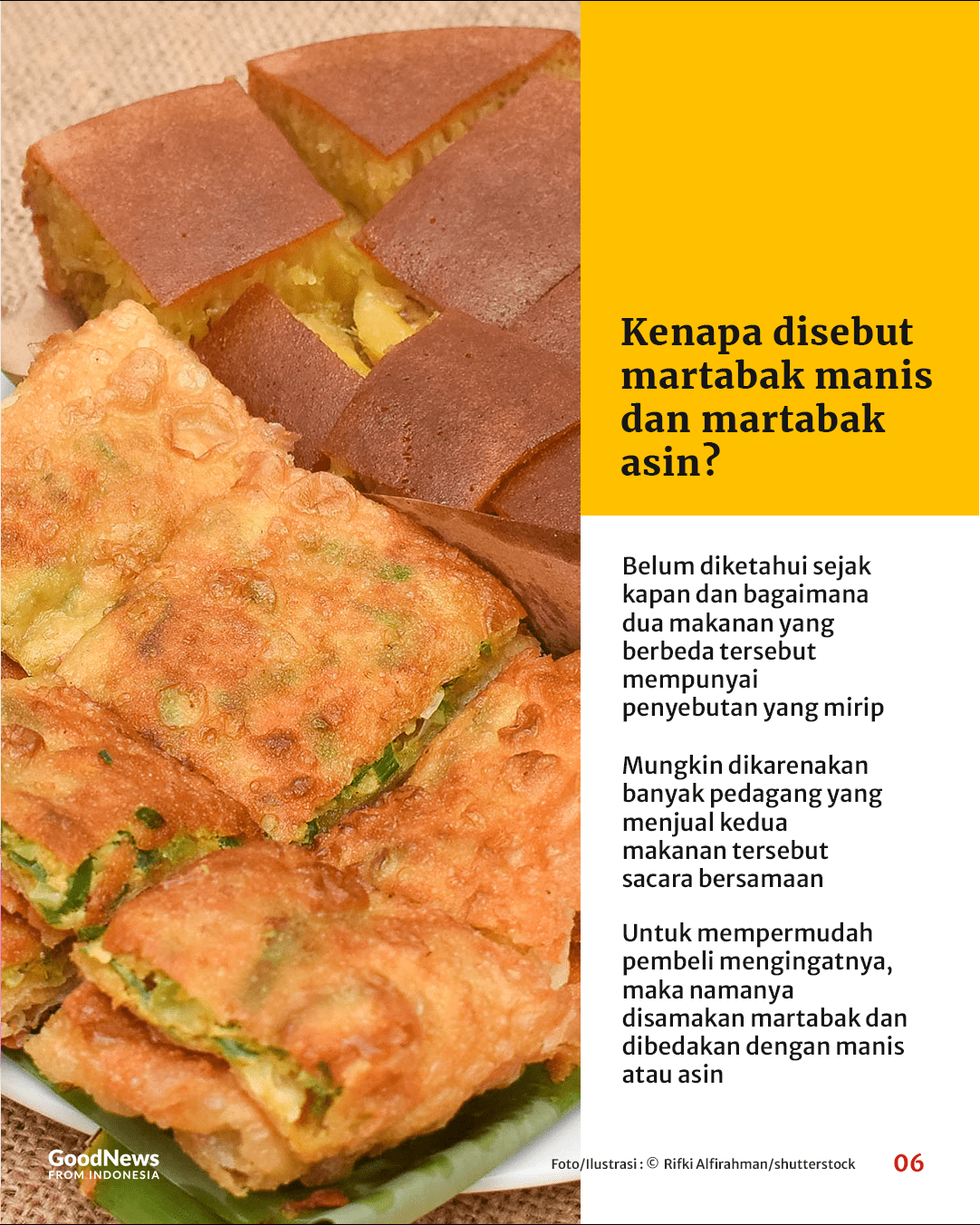 Martabak Asin vs Martabak Manis, Beragam Sebutan dan Asal-usulnya