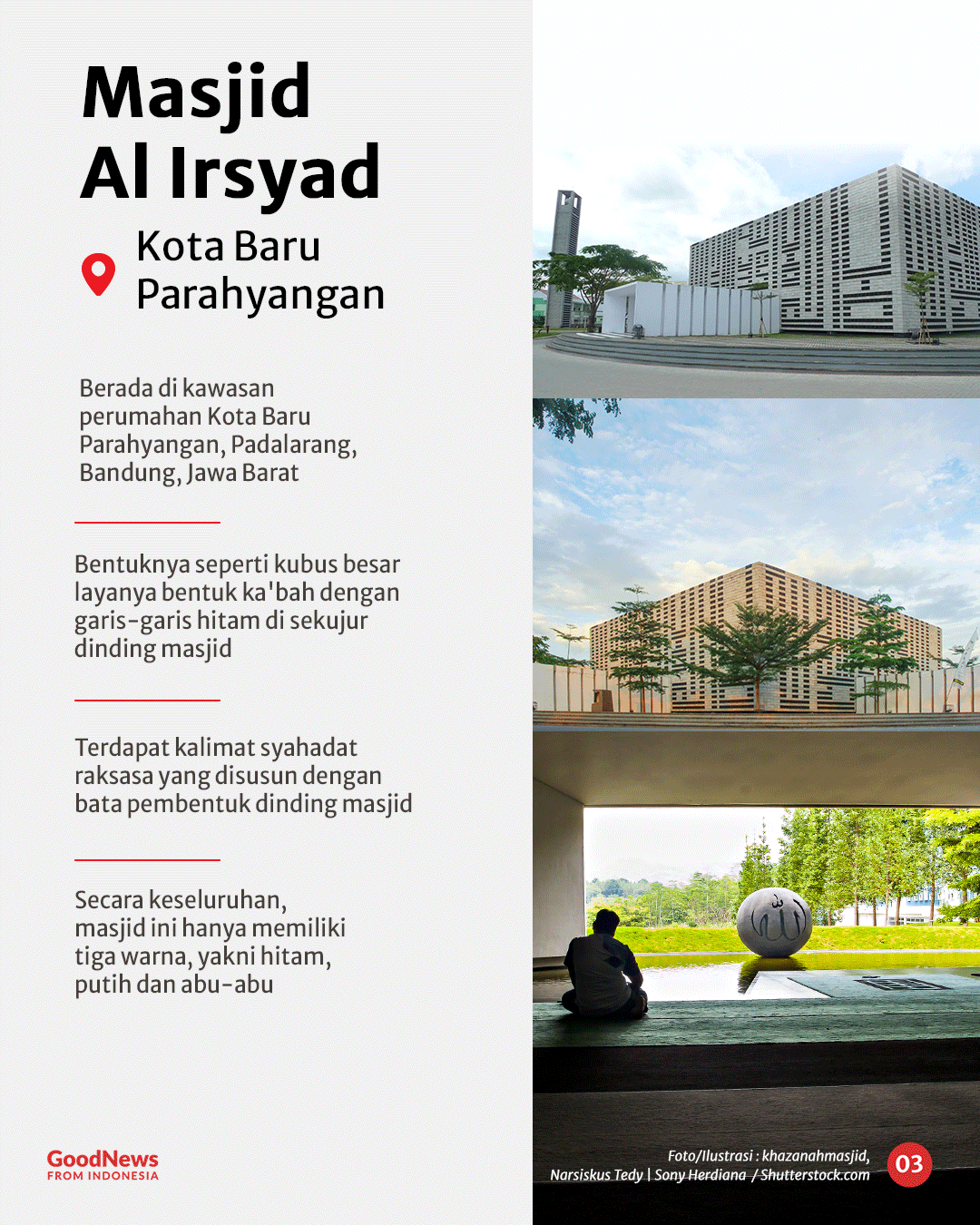 Masjid di Indonesia yang Memiliki Arsitektur Unik (Bagian 1)