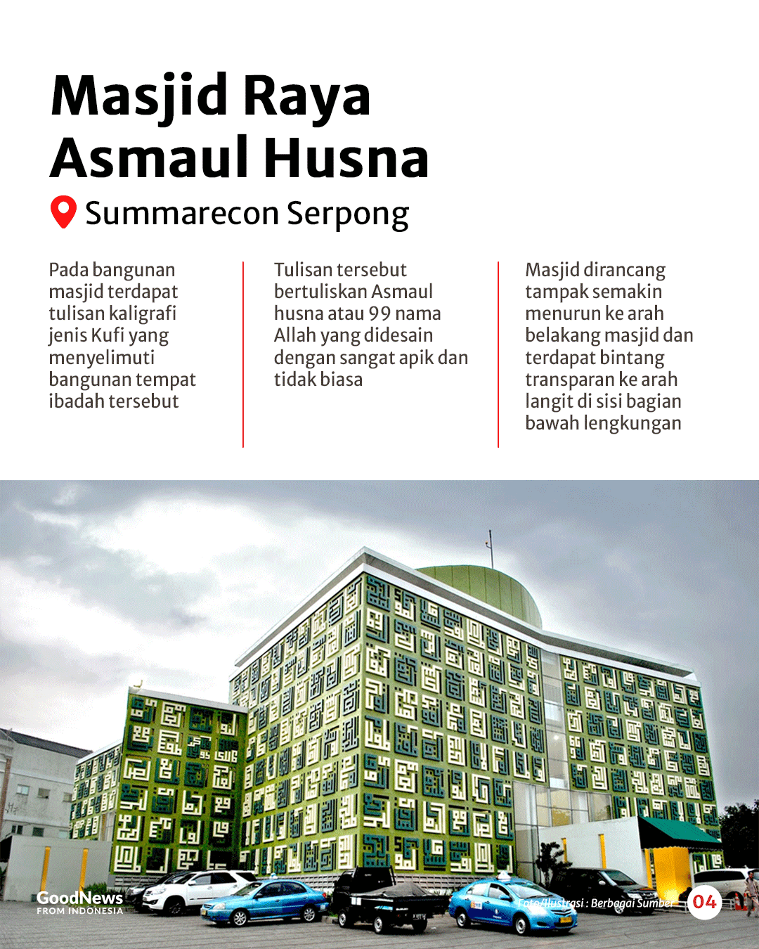 Masjid di Indonesia yang Memiliki Arsitektur Unik (Bagian 1)