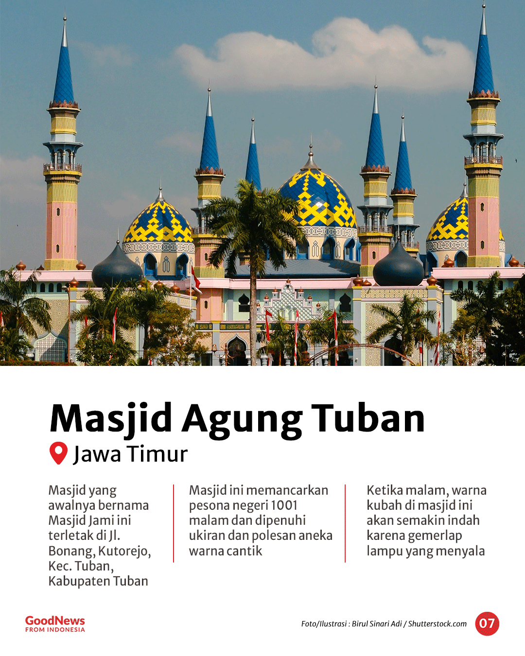 Masjid di Indonesia yang Memiliki Arsitektur Unik (Bagian 1)