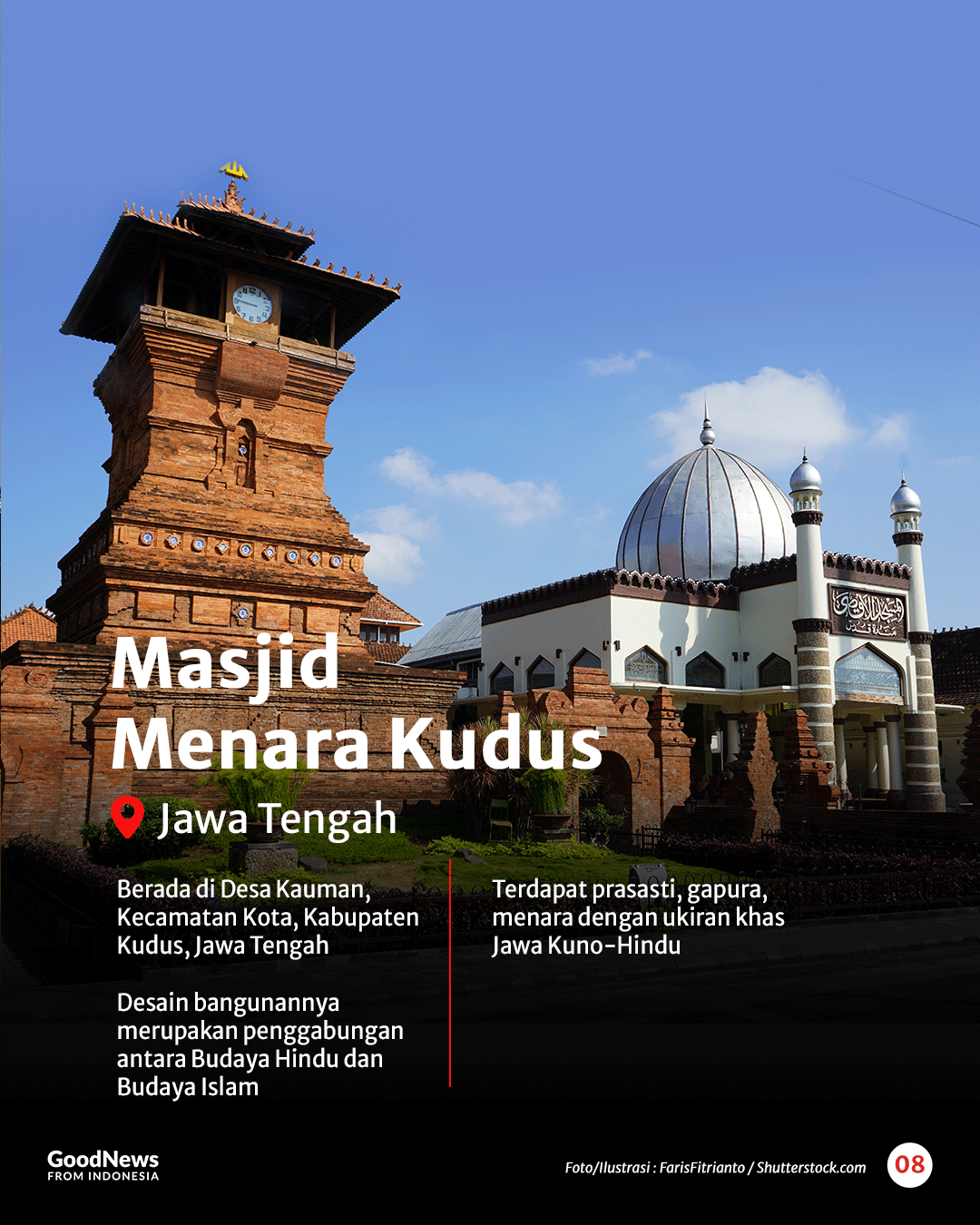 Masjid di Indonesia yang Memiliki Arsitektur Unik (Bagian 1)