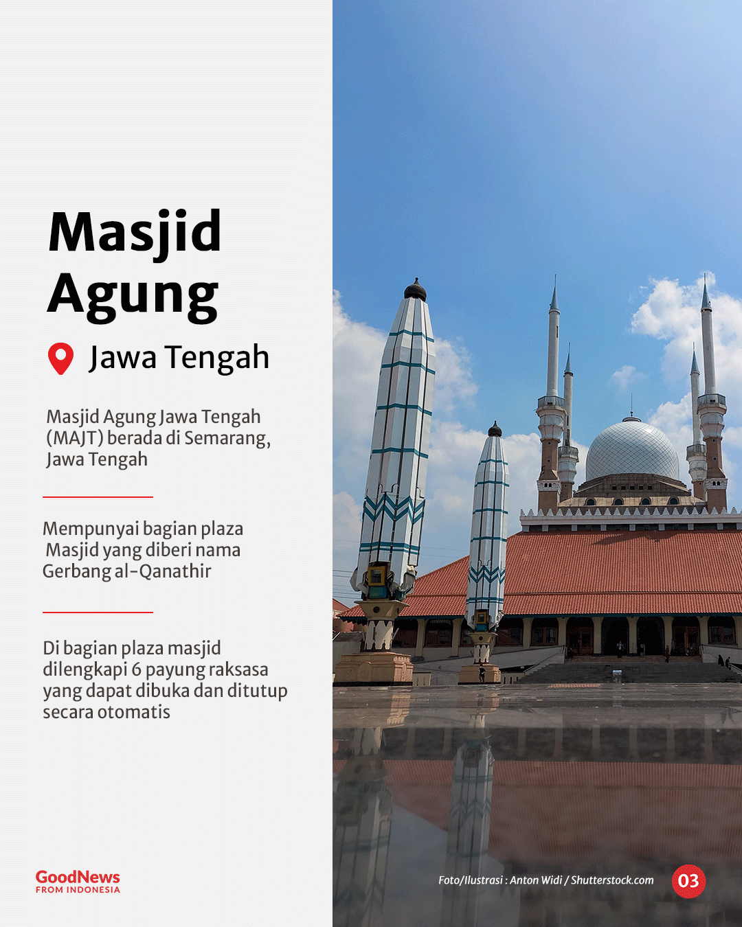 Masjid di Indonesia yang Memiliki Arsitektur Unik (Bagian 3)