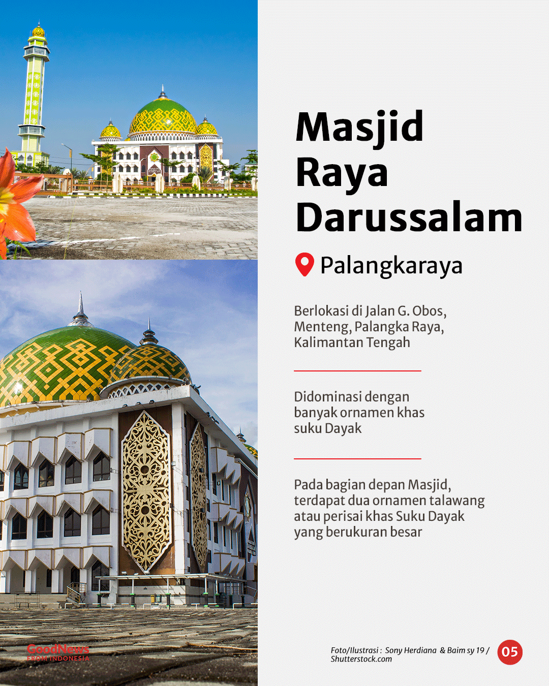 Masjid di Indonesia yang Memiliki Arsitektur Unik (Bagian 3)