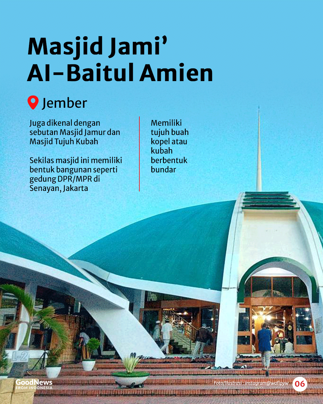 Masjid di Indonesia yang Memiliki Arsitektur Unik (Bagian 3)