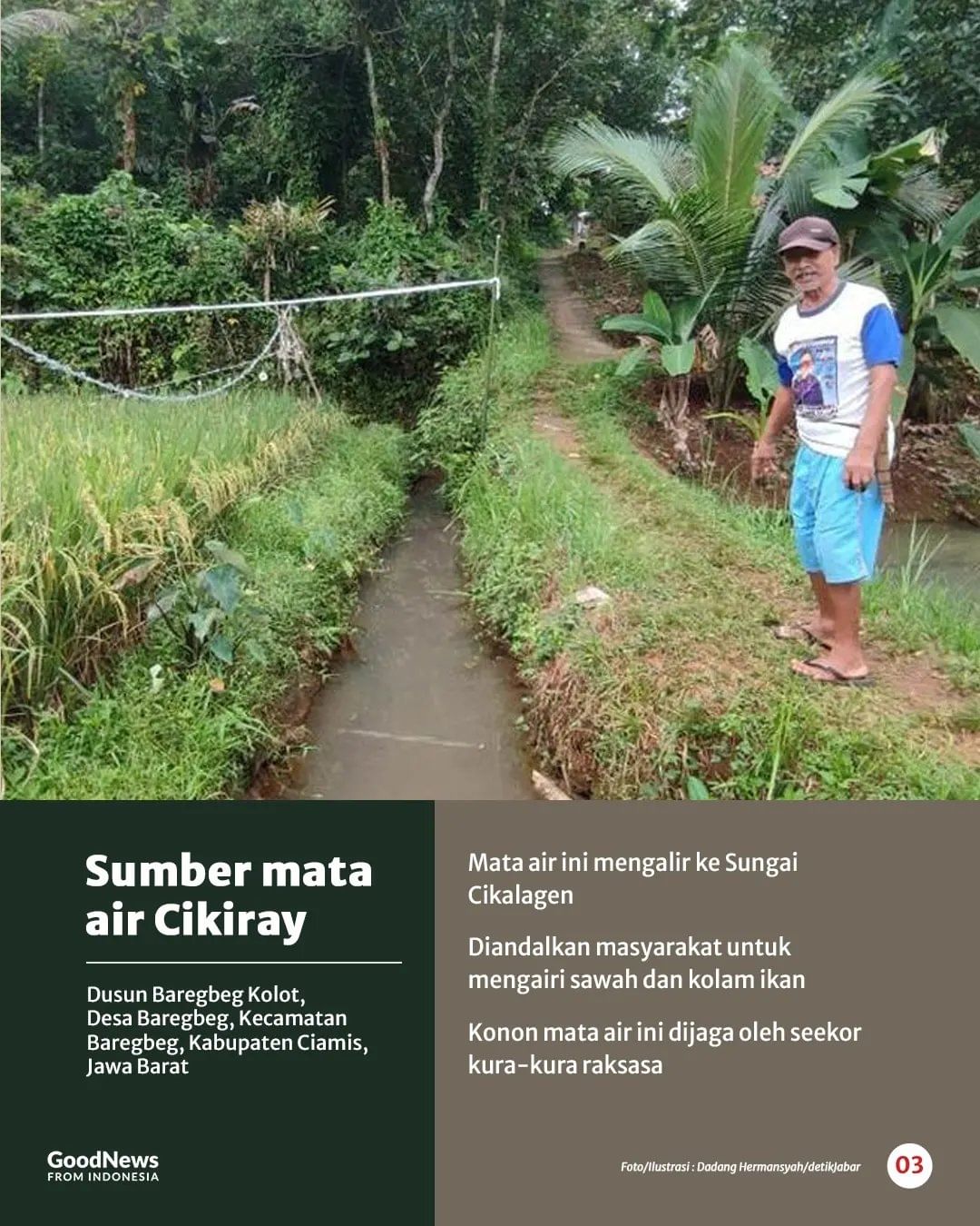 Menengok 5 Sumber Mata Air yang Tak Pernah Kering di Indonesia