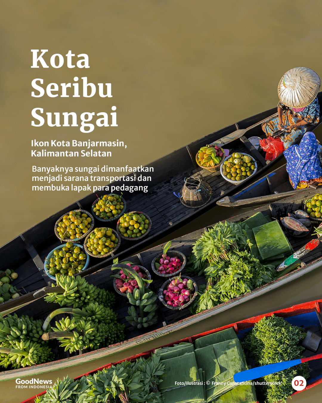 Mengapa Ada Pasar Apung di Banjarmasin?