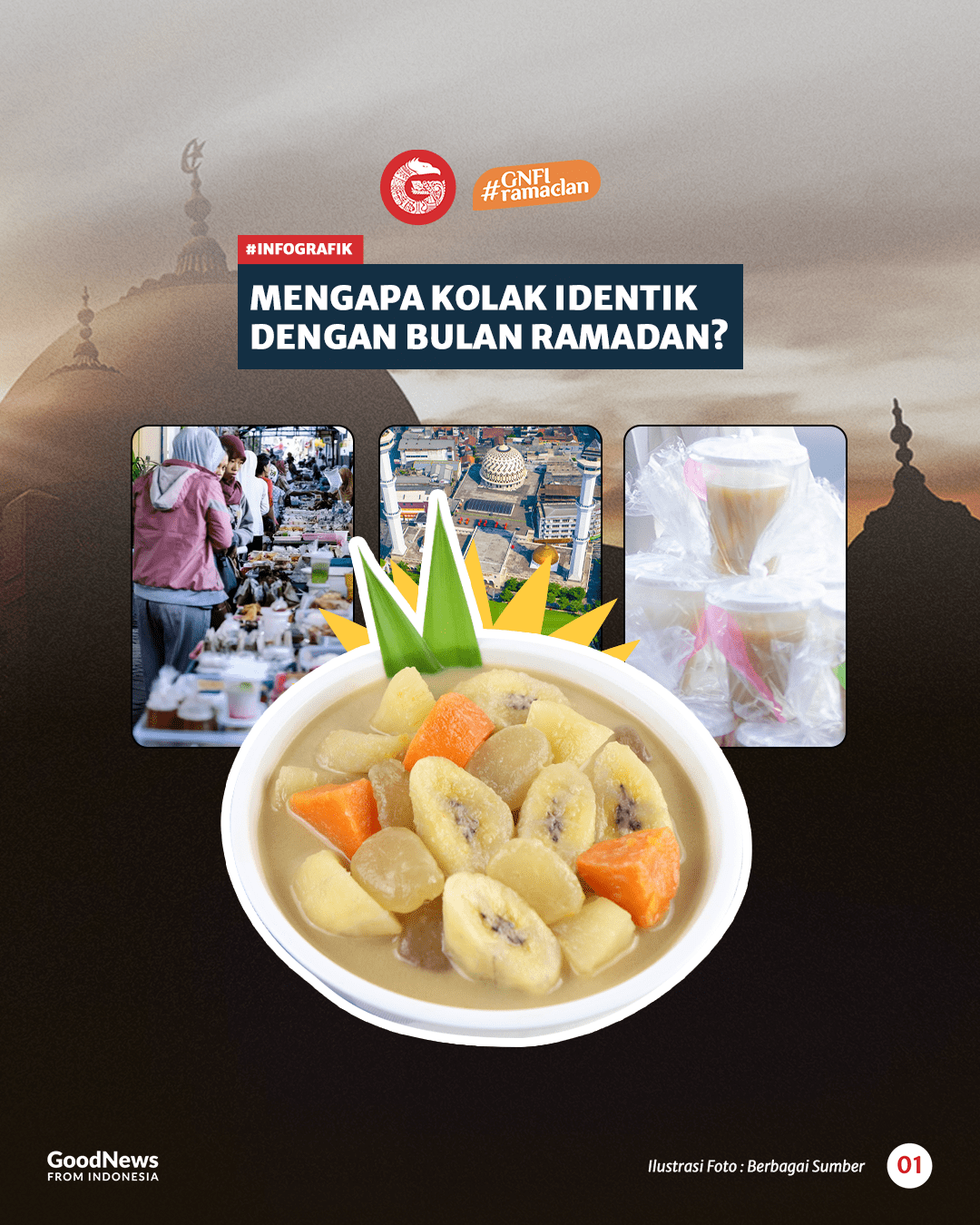 Mengapa Kolak Identik Sebagai Makanan Khas Ramadan?