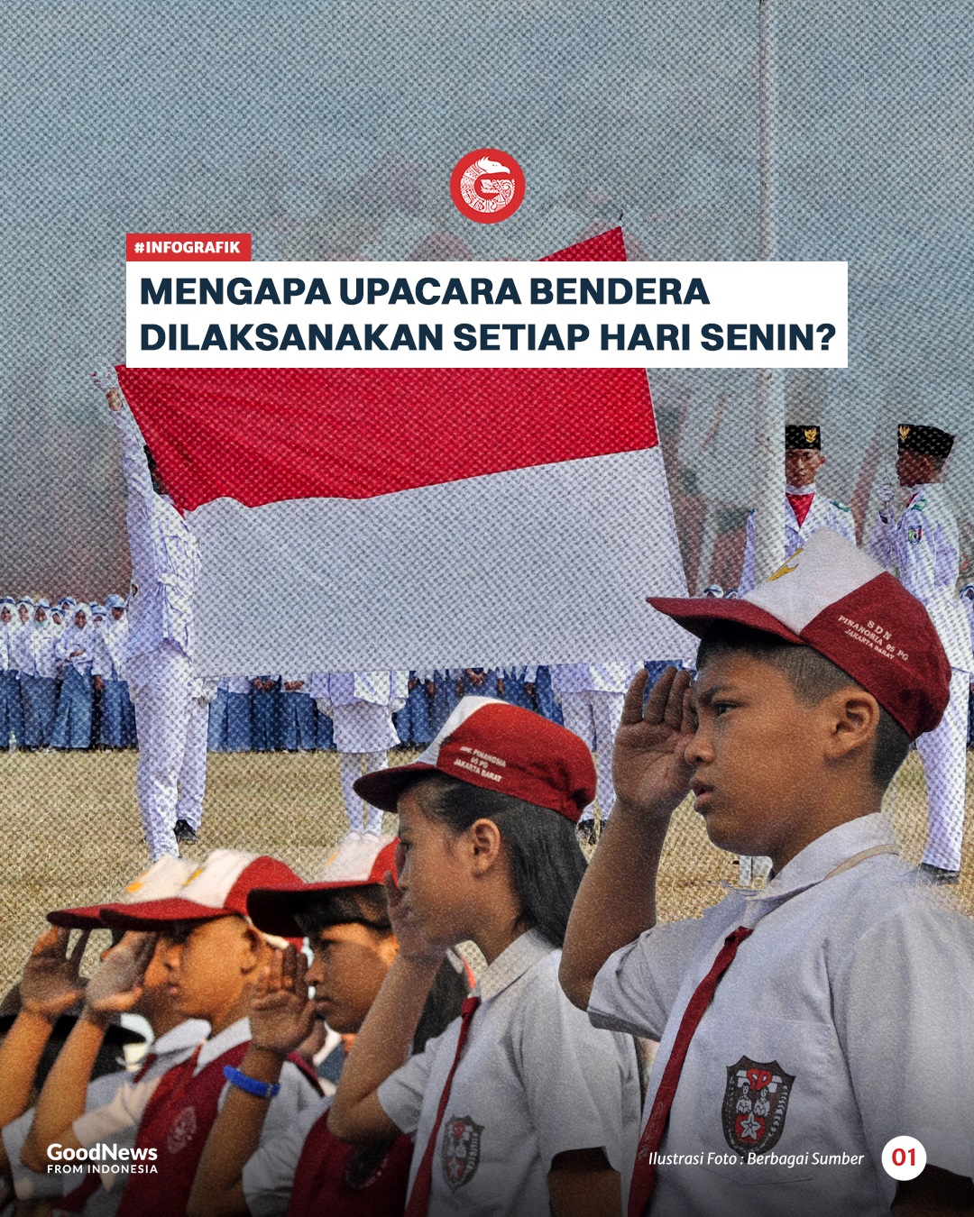 Mengapa Upacara Bendera Dilaksanakan Setiap Hari Senin?