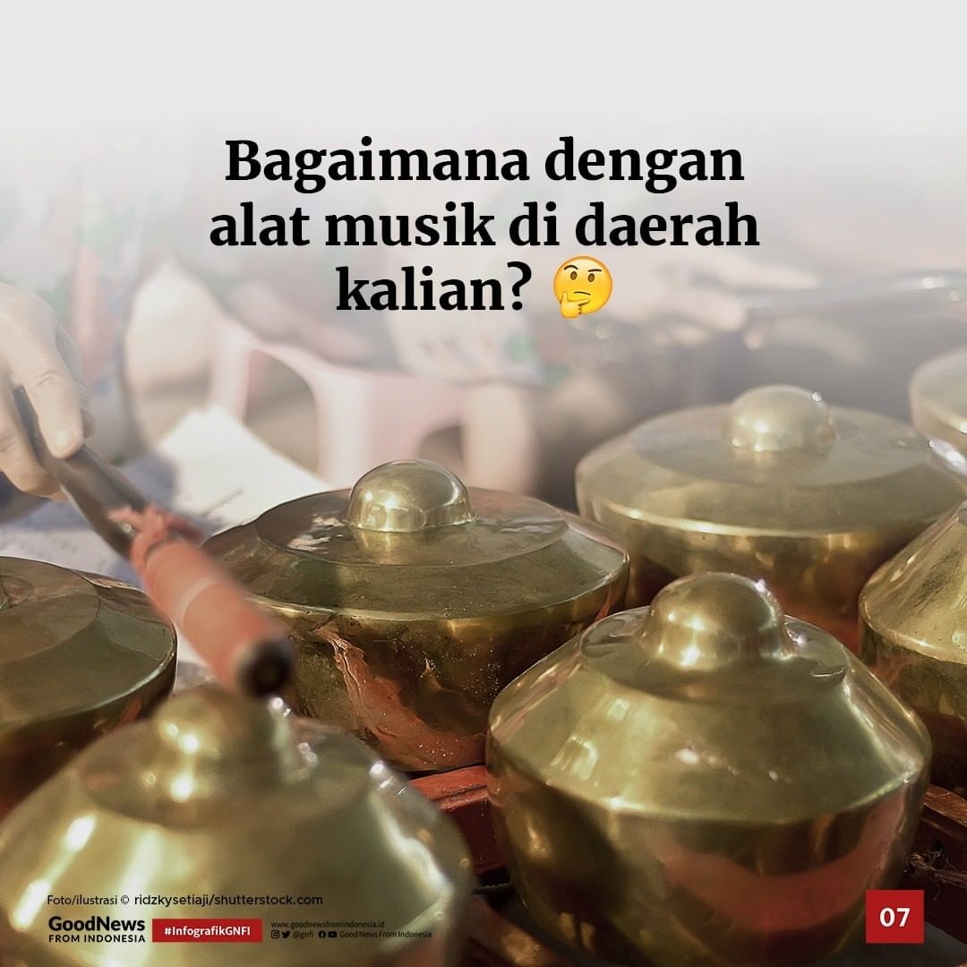 Mengenal 5 Alat Musik Tradisional Indonesia yang Belum Banyak Diketahui