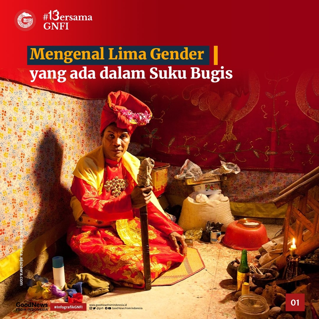 Mengenal 5 Gender yang Ada di Suku Bugis