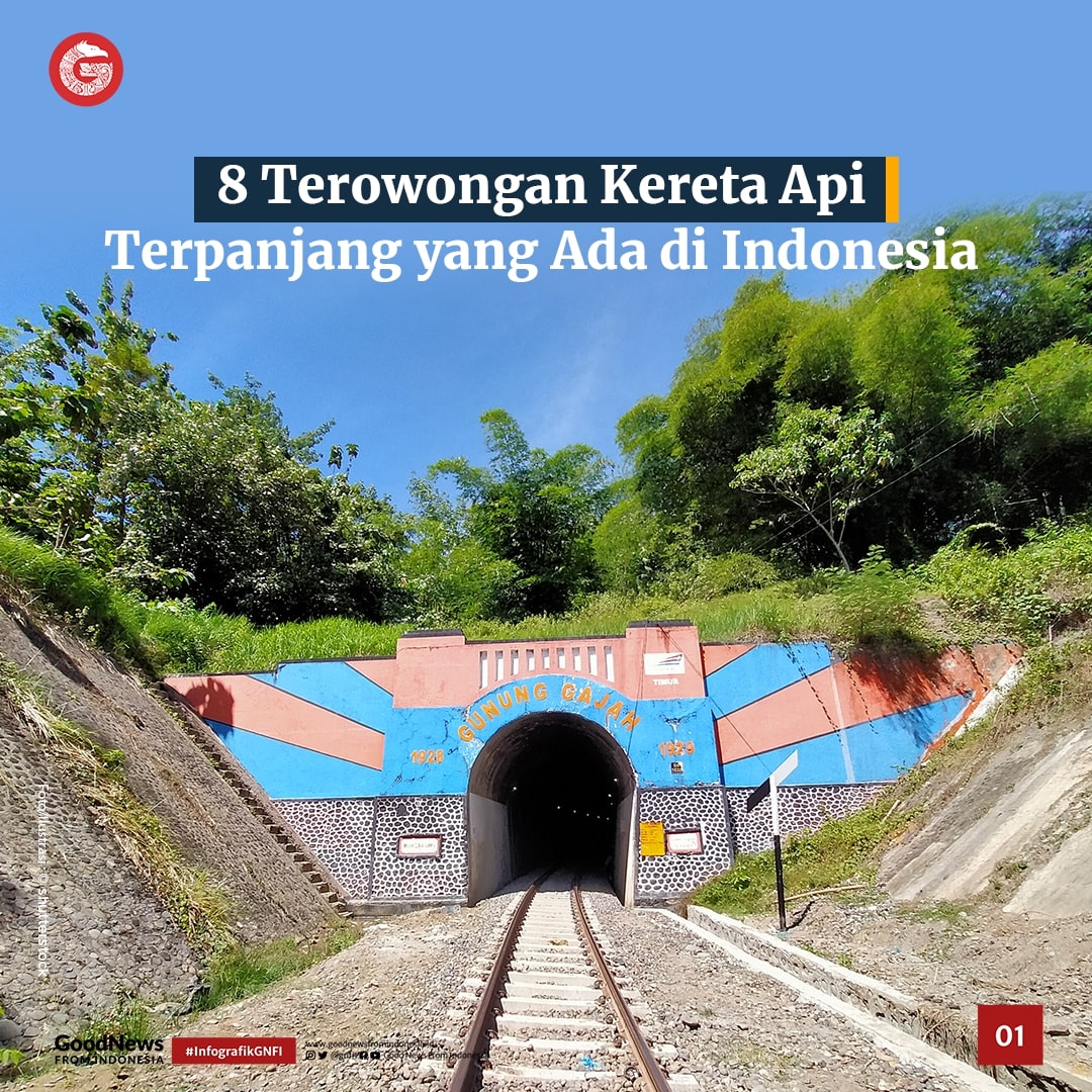 Mengenal 8 Terowongan Kereta Api Terpanjang di Indonesia