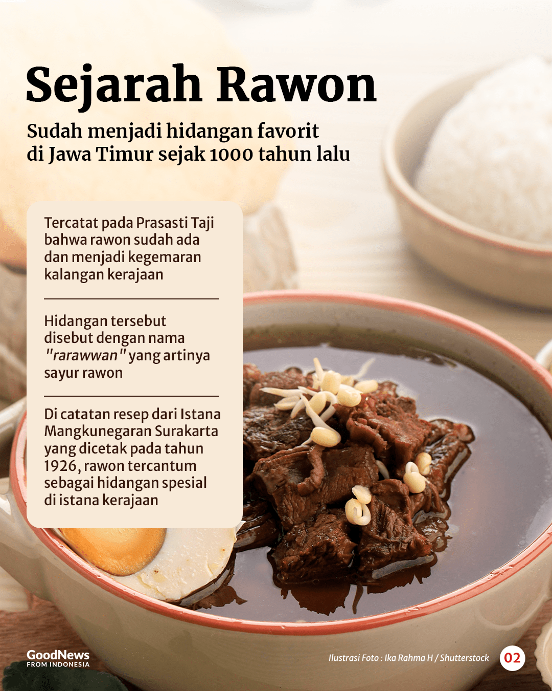 Mengenal Asal-Usul Rawon dan Fakta Unik yang Harus Kamu Tahu