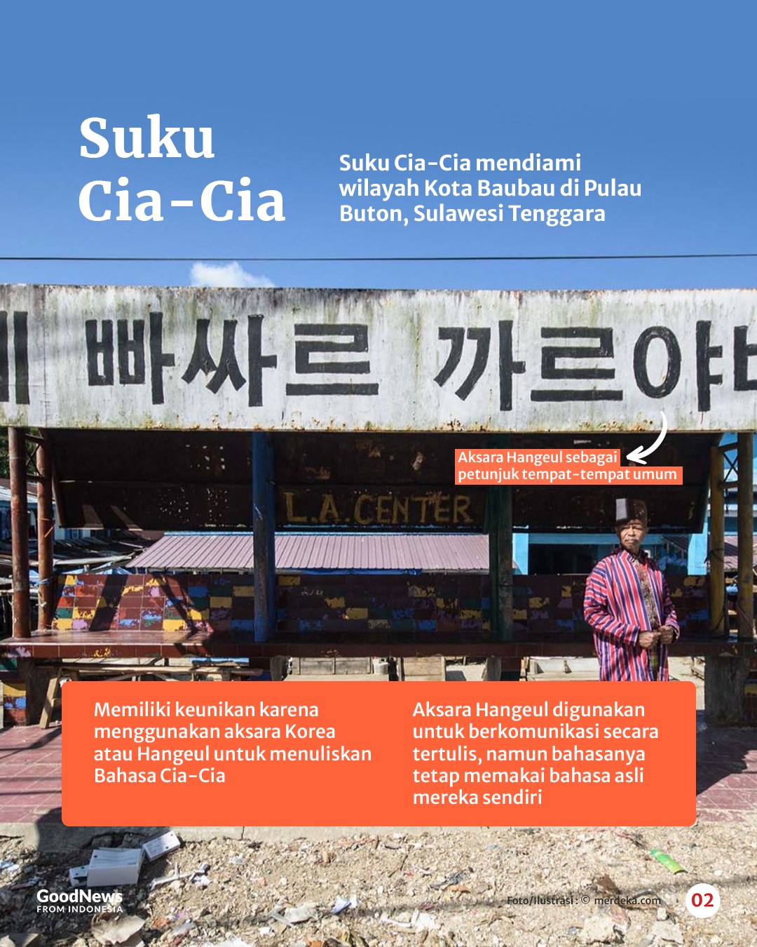 Mengenal Kampung Korea Cia-Cia di Sulawesi Tenggara