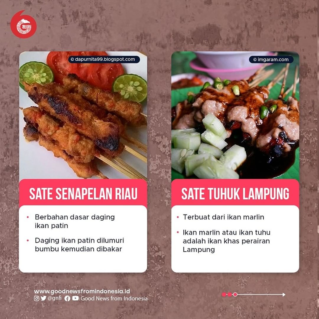 Mengenal Ragam Sate di Pulau Sumatra