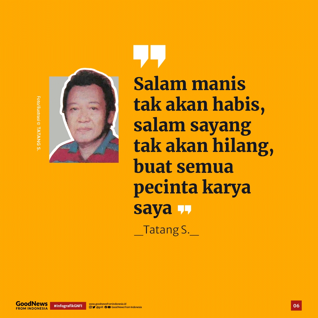 Mengenal Tatang S, Komikus Favorit Era 90-an