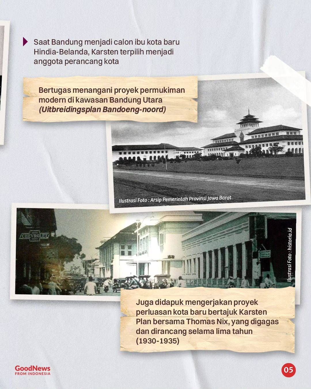 Mengenal Thomas Karsten, Sang Perancang Tata Kota Malang dan Bandung