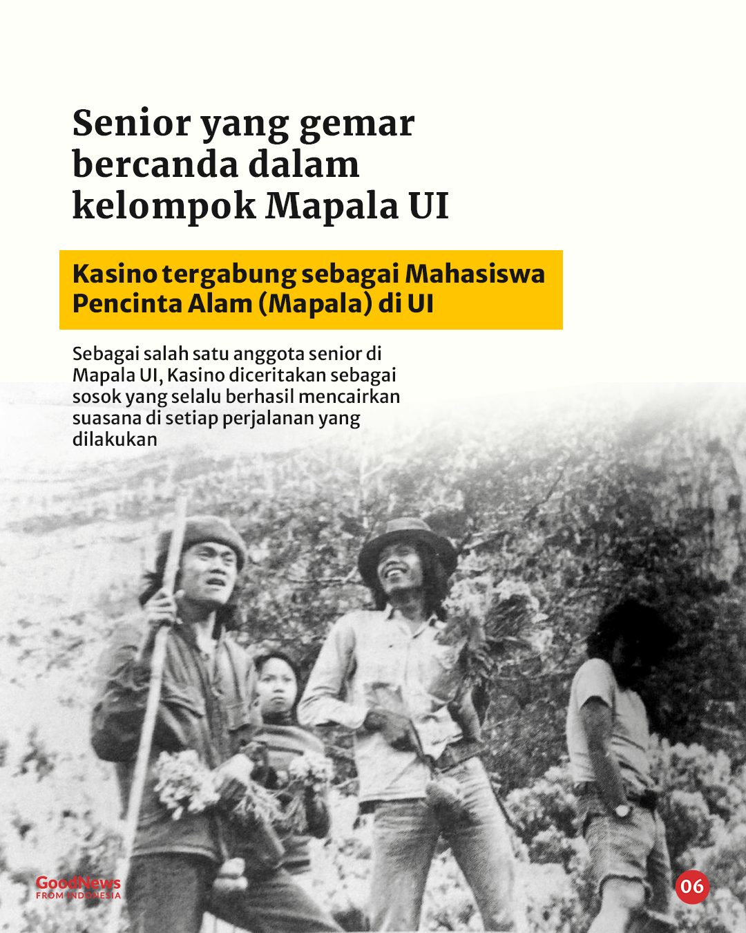 Mengenang Kasino, Pelawak Cerdas Sekaligus Pencinta Alam