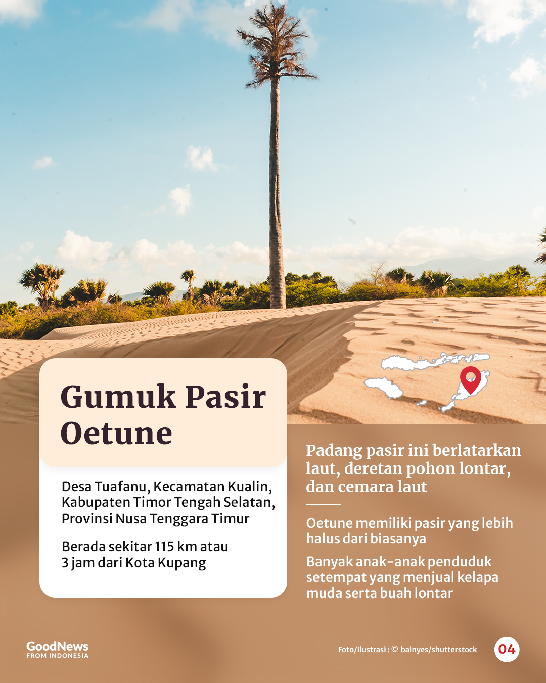 Menikmati 5 Padang Pasir Indah di Nusantara