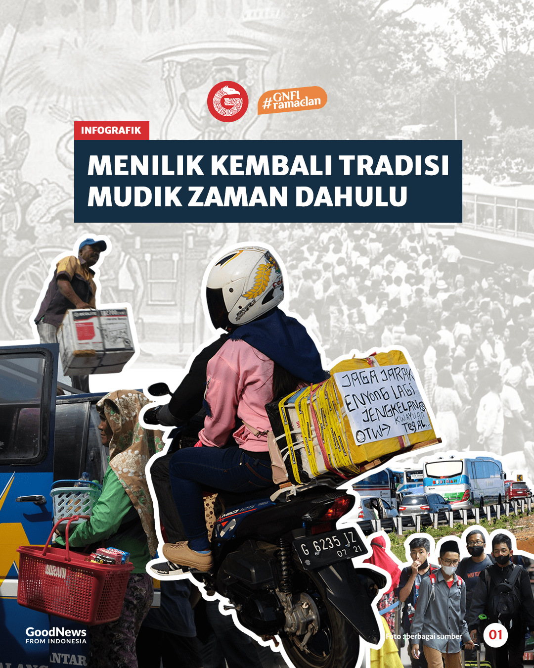Menilik Kembali Tradisi Mudik Zaman Dahulu