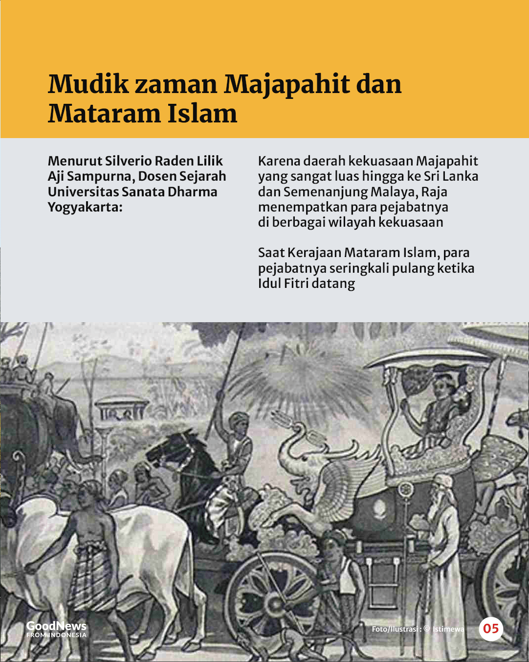 Menilik Kembali Tradisi Mudik Zaman Dahulu