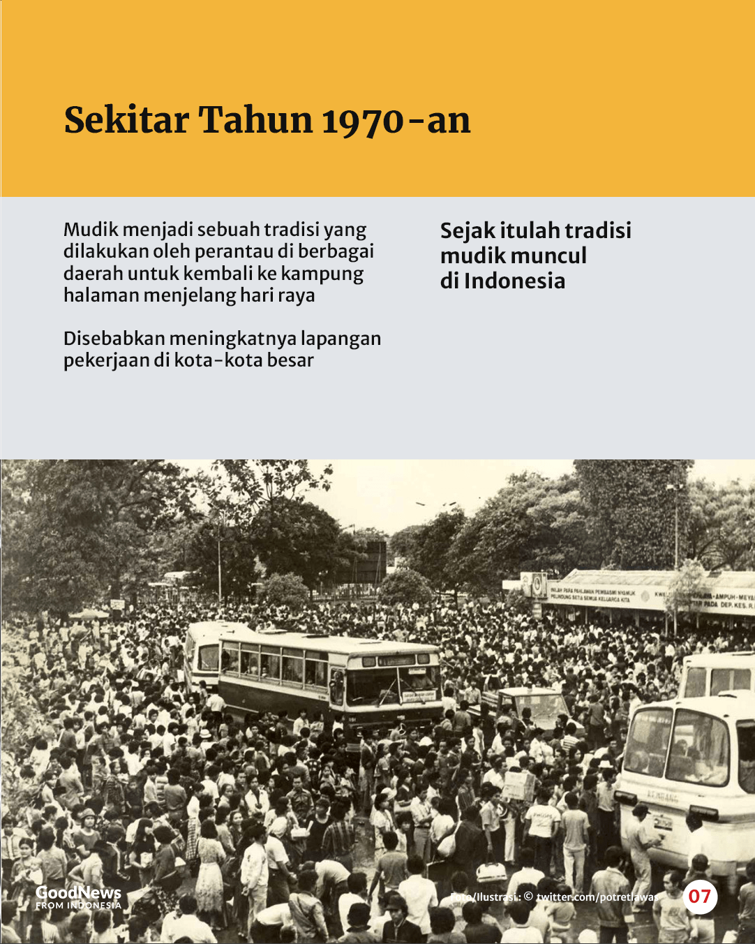 Menilik Kembali Tradisi Mudik Zaman Dahulu