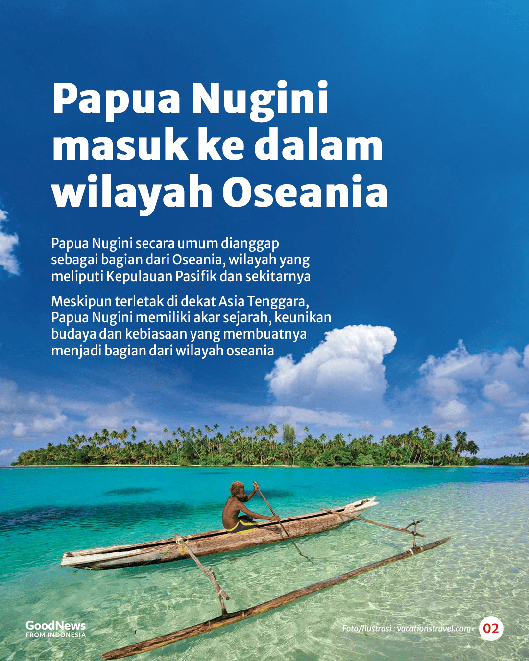 Meskipun Berbatasan dengan Indonesia, Mengapa Papua Nugini Tidak Masuk Asia Tenggara?