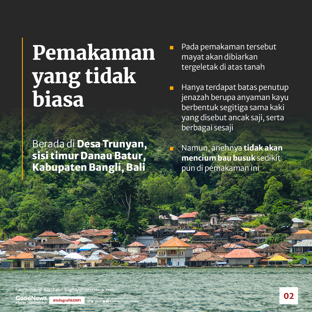 Misteri Pemakaman Trunyan, Kuburan Paling 'Wangi' di Bali