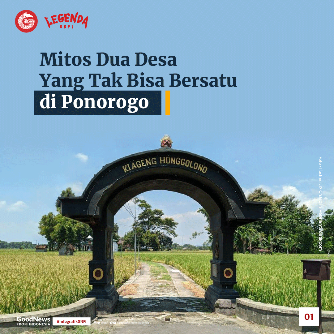 Mitos Dua Desa yang Tak Bisa Menyatu di Ponorogo