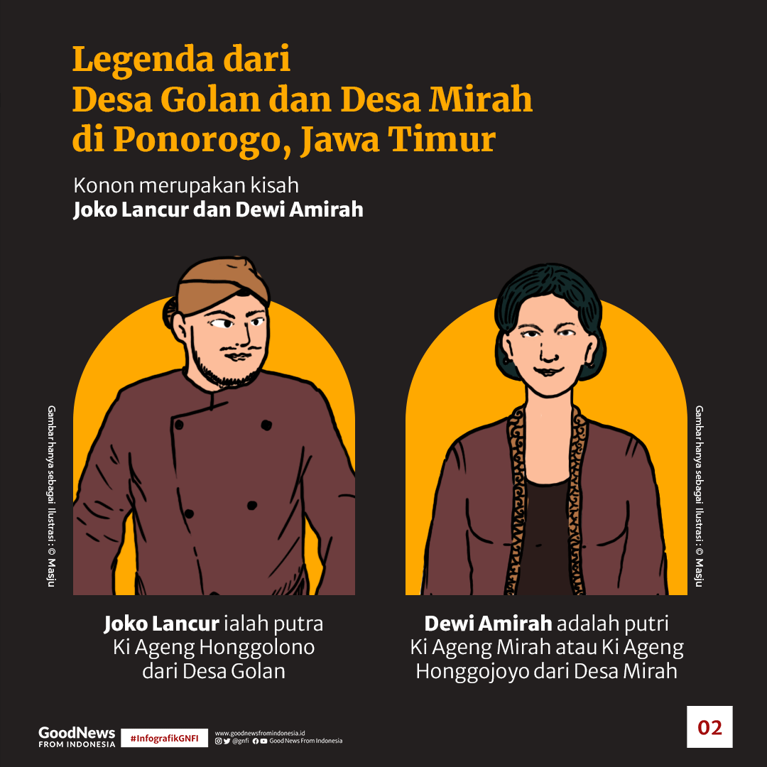 Mitos Dua Desa yang Tak Bisa Menyatu di Ponorogo