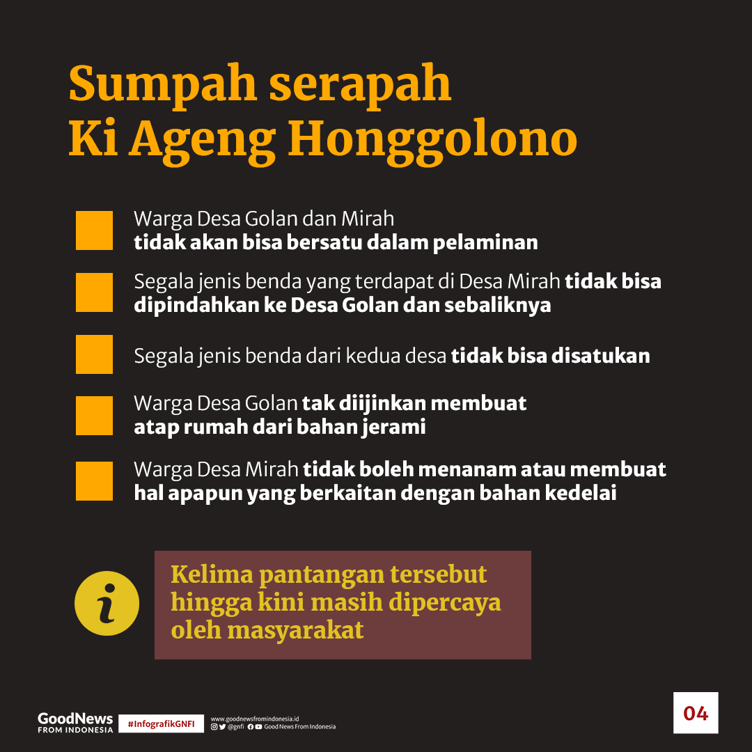 Mitos Dua Desa yang Tak Bisa Menyatu di Ponorogo