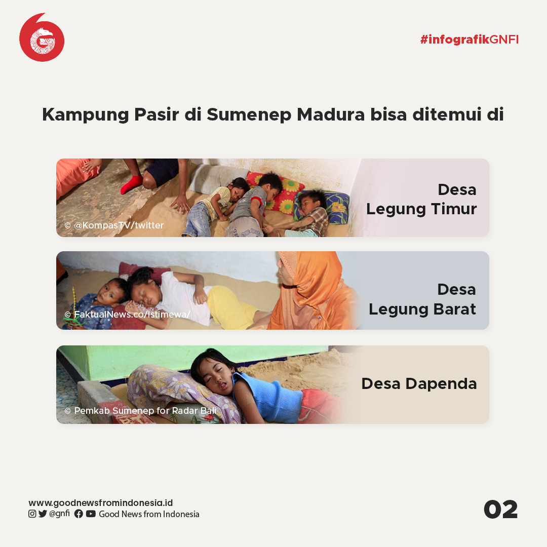Nikmatnya Tidur Beralaskan Pasir, Kebiasaan Warga Sumenep Madura