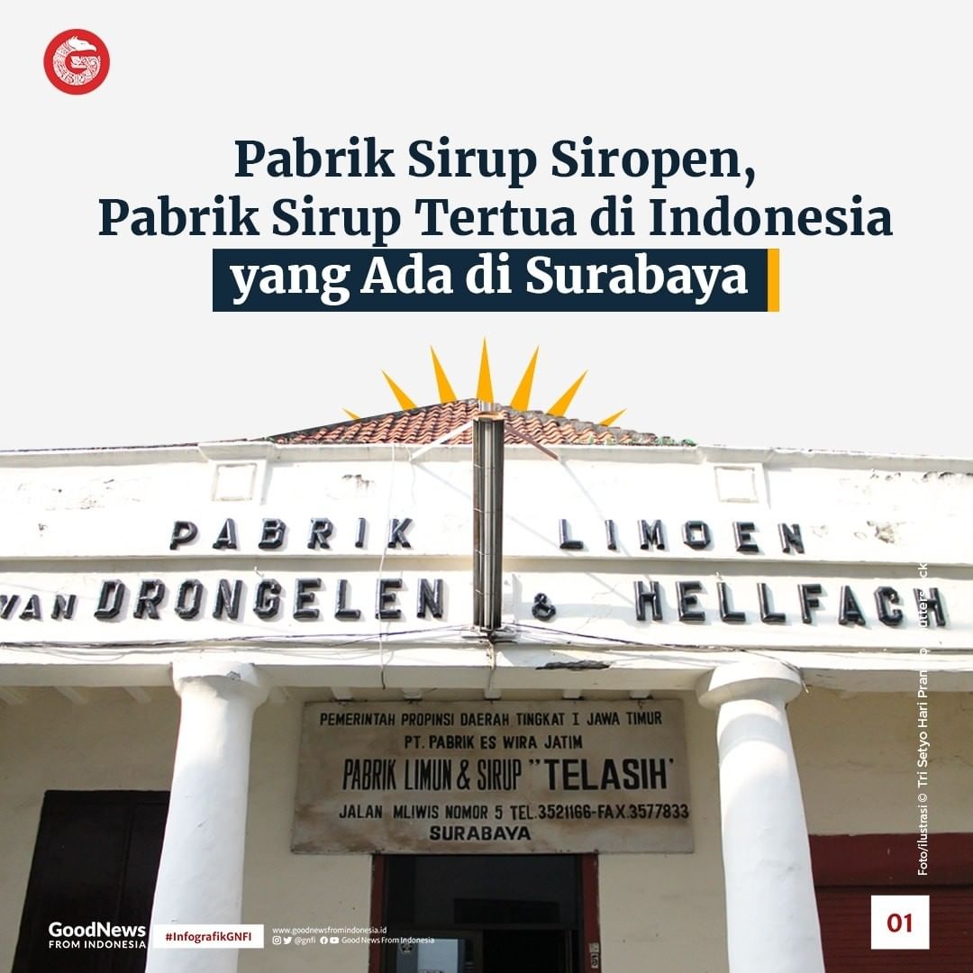 Pabrik Sirup Siropen, Pabrik Sirup Tertua di Indonesia yang Ada di Surabaya
