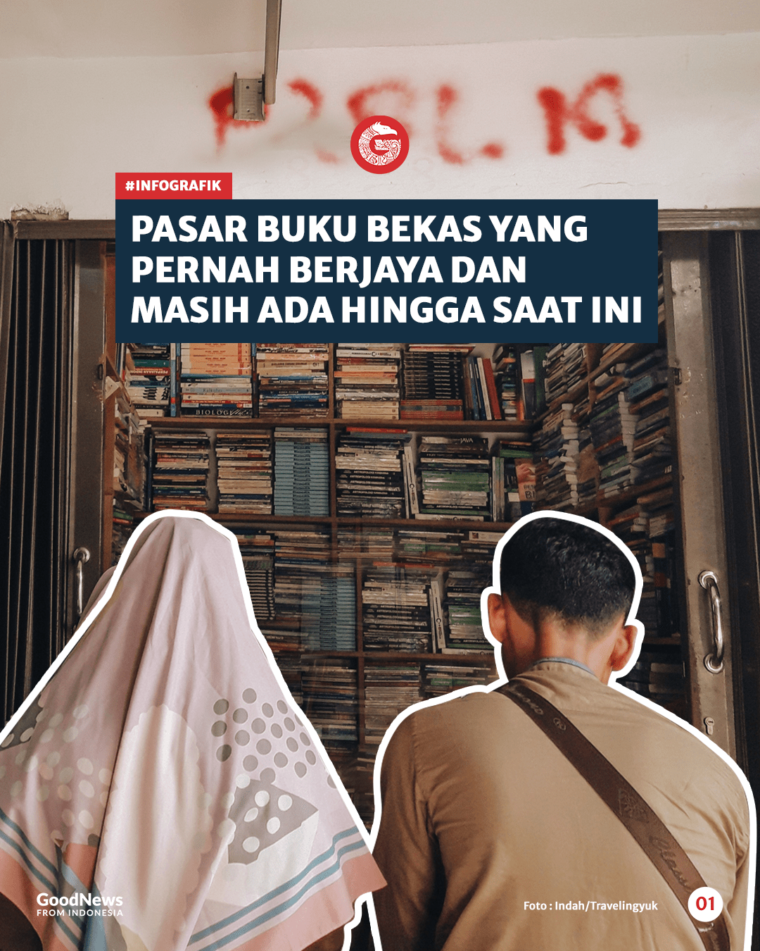 Pasar Buku Bekas yang Pernah Berjaya dan Masih Ada Hingga Saat Ini