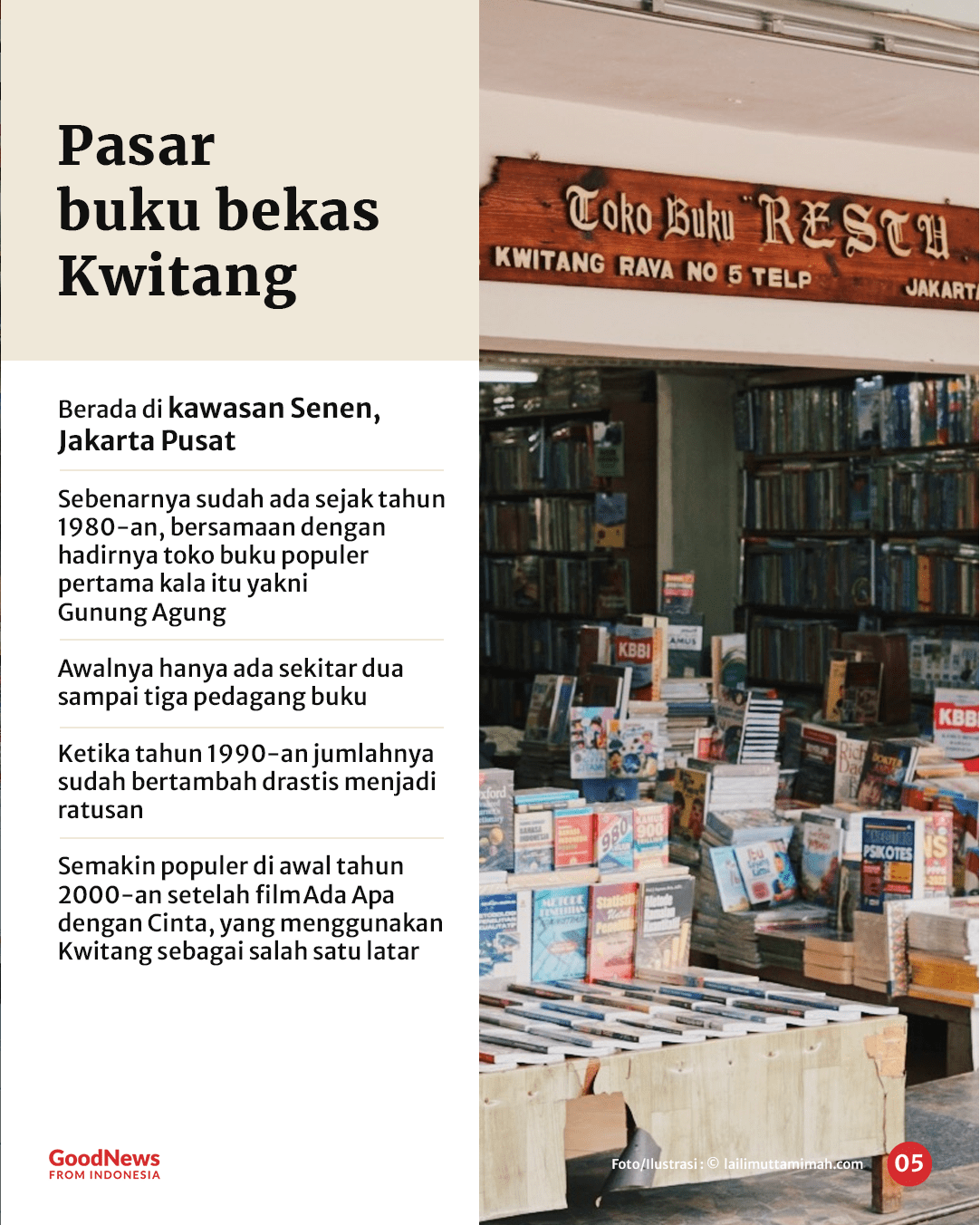 Pasar Buku Bekas yang Pernah Berjaya dan Masih Ada Hingga Saat Ini