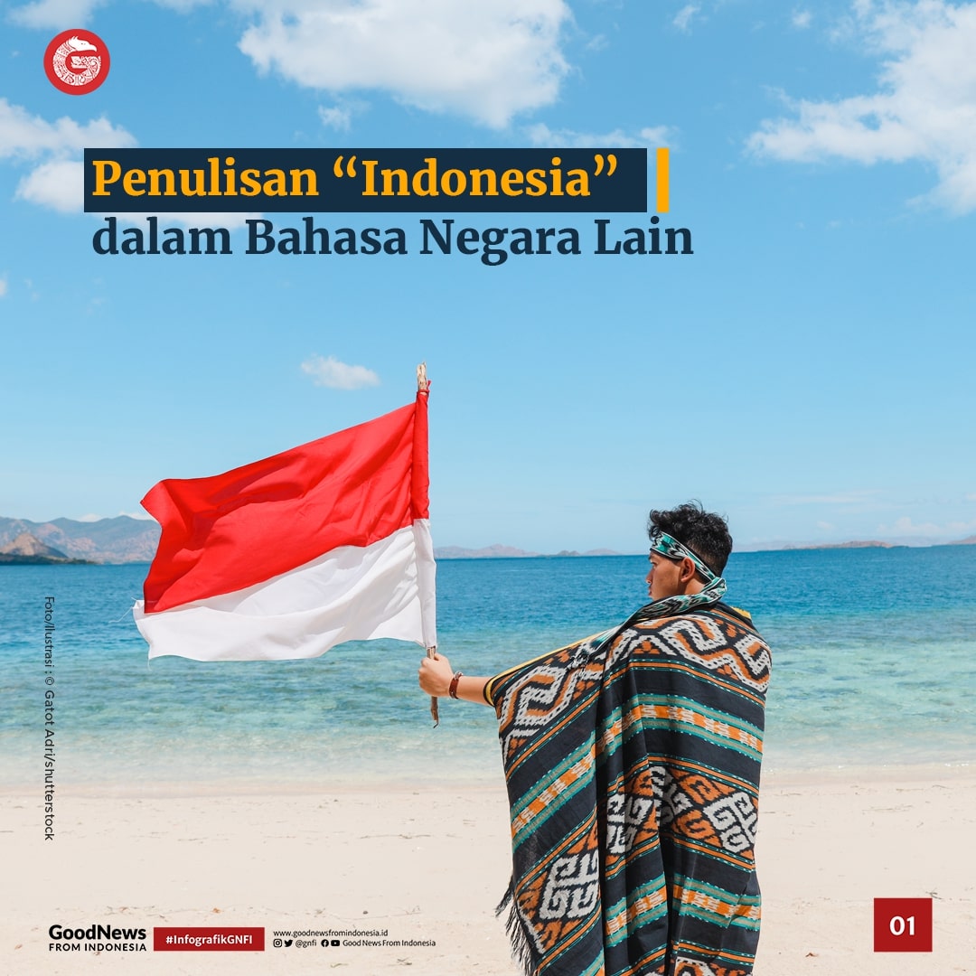 Penulisan Indonesia dalam Bahasa Negara Lain