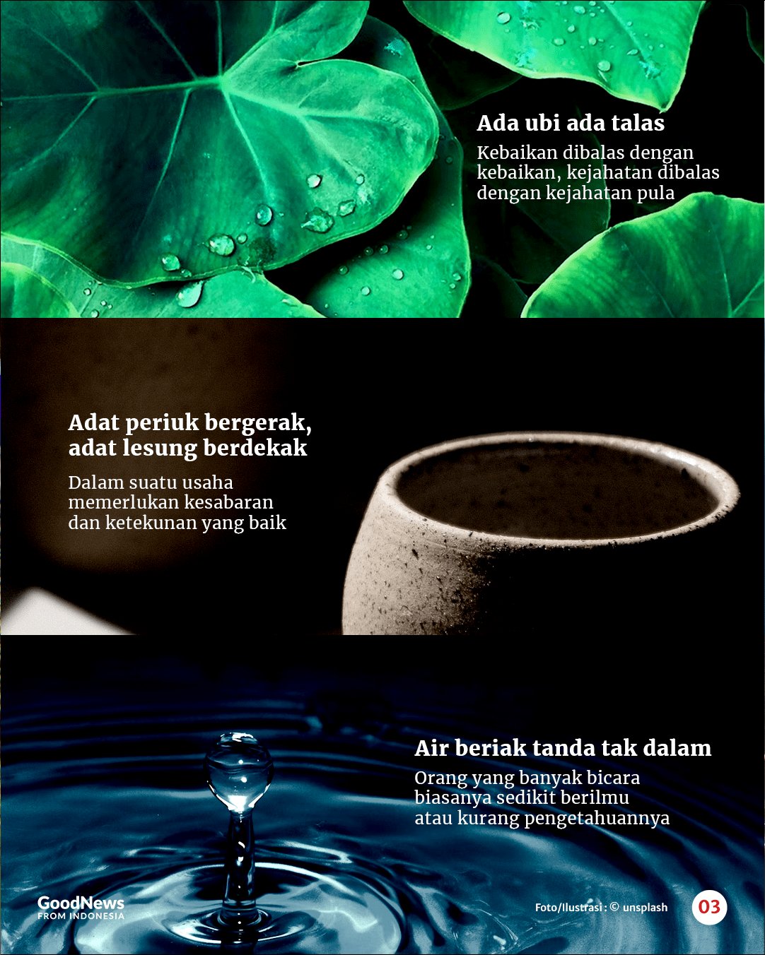 Peribahasa Indonesia Terpopuler dan Artinya (Bagian 1)