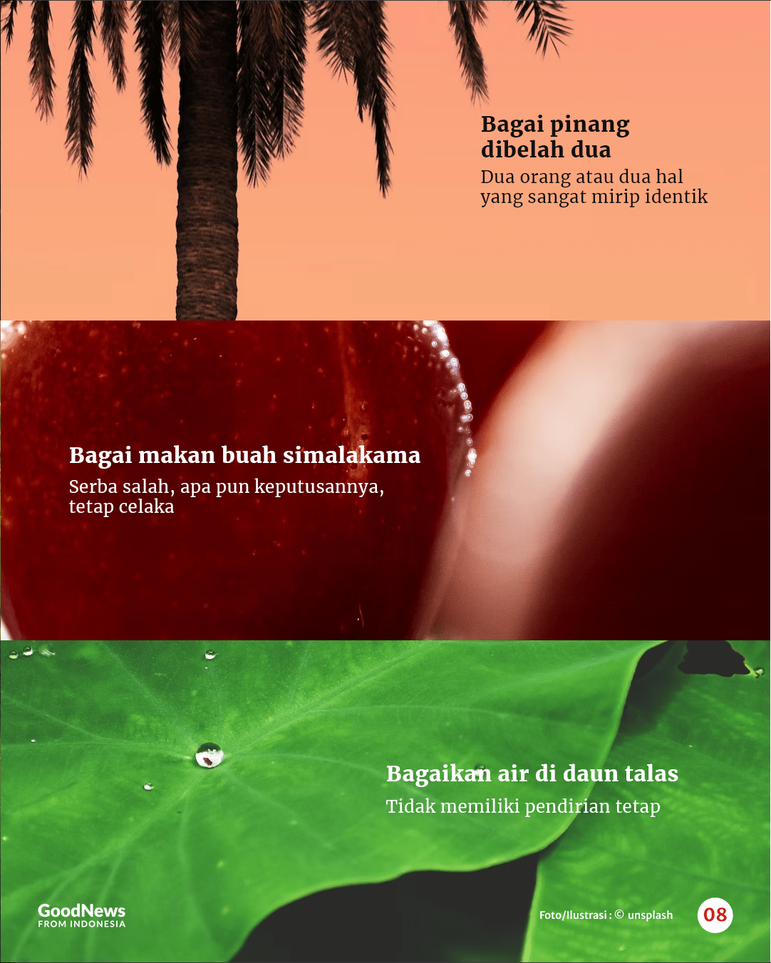 Peribahasa Indonesia Terpopuler dan Artinya (Bagian 1)