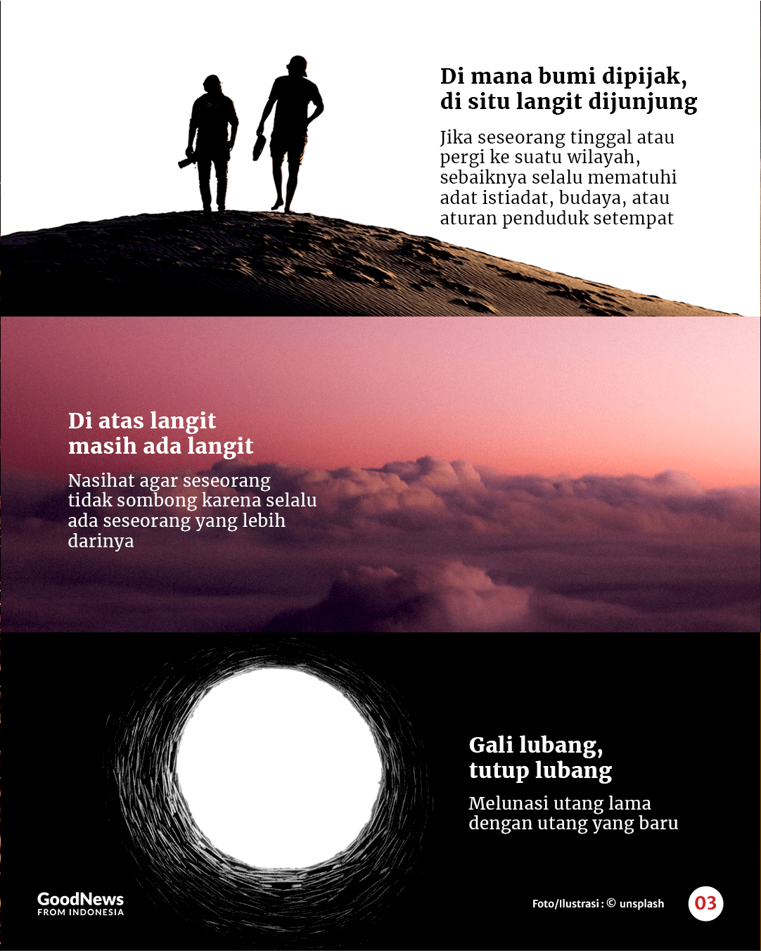 Peribahasa Indonesia Terpopuler dan Artinya (Bagian 2)