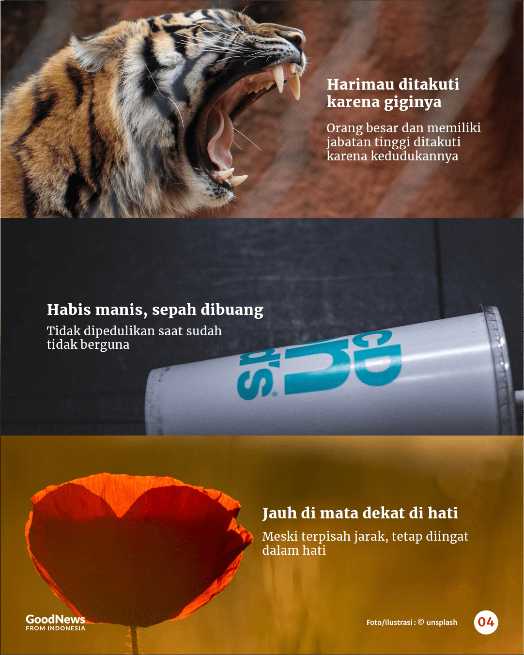 Peribahasa Indonesia Terpopuler dan Artinya (Bagian 2)