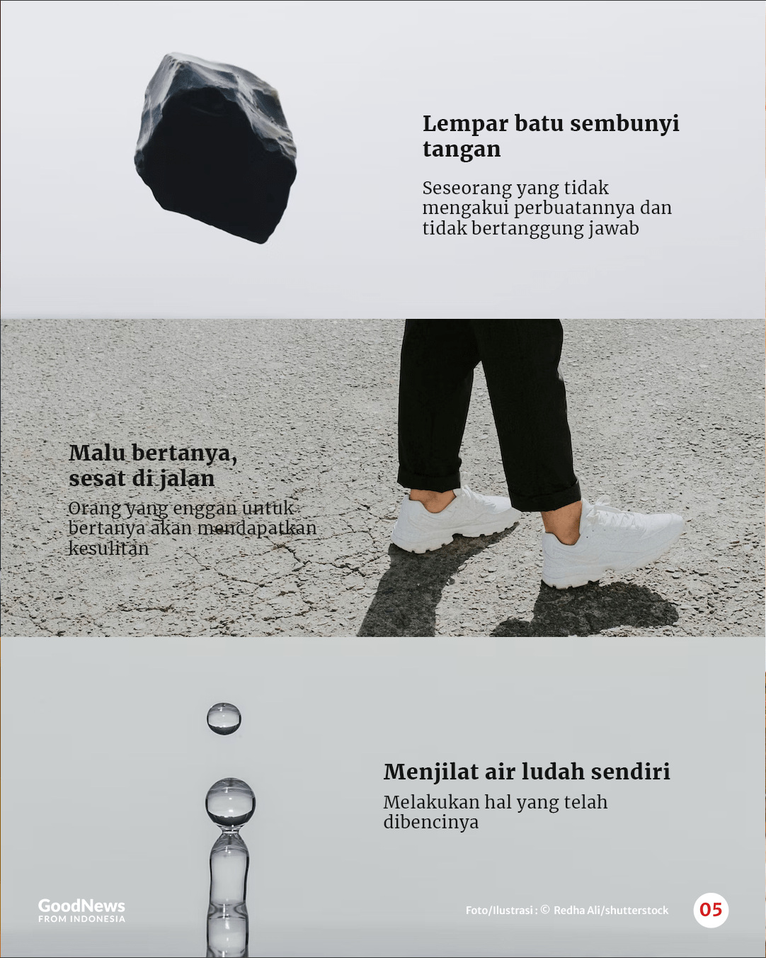 Peribahasa Indonesia Terpopuler dan Artinya (Bagian 2)