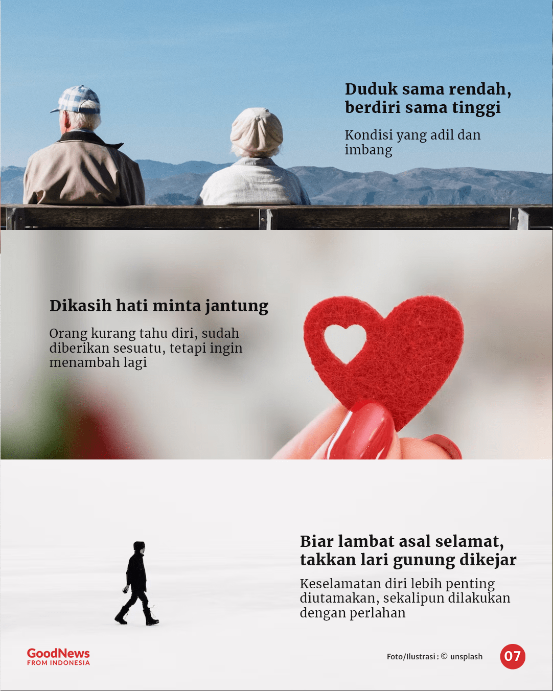 Peribahasa Indonesia Terpopuler dan Artinya (Bagian 3)