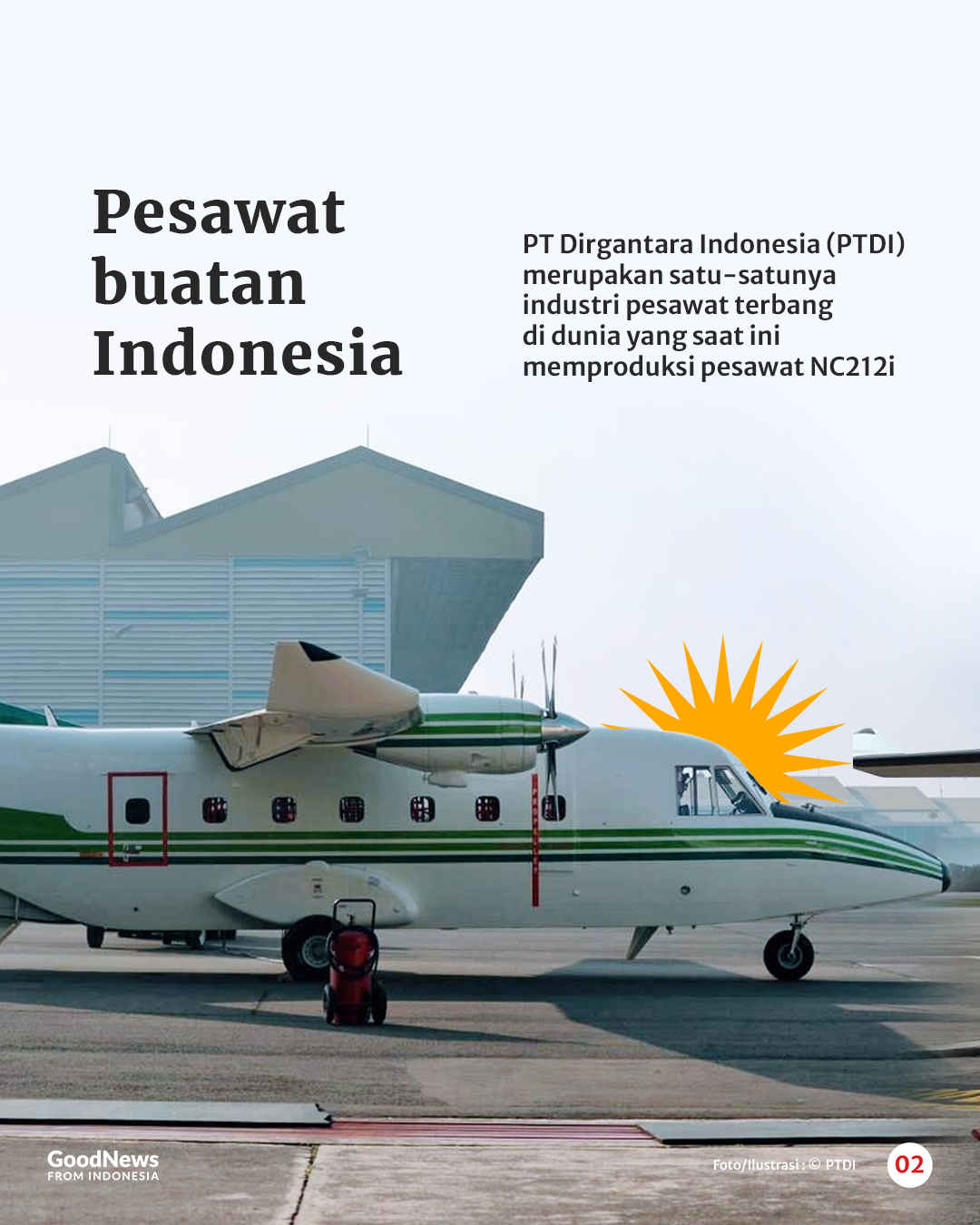 Pesawat NC212i Buatan PT Dirgantara Indonesia, Digunakan TNI Hingga Diekspor Ke Pasar Internasional